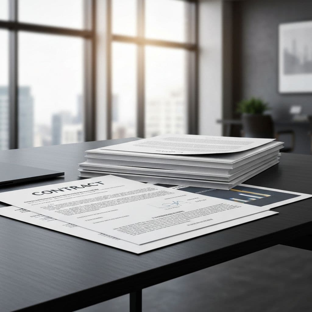 Professional financial documents
